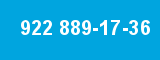922 889-17-36
